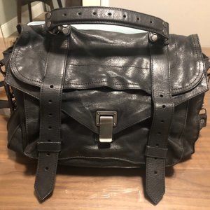 Proenza Schouler PS1 Satchel Black - strap NOT included